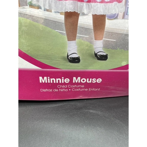 Minnie Mouse Pink Adaptive Disney Junior Fancy Dress Up Halloween Child Costume - Picture 4 of 16